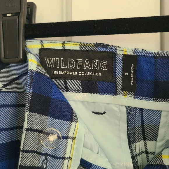 Wildfang Plaid Vest And Pants Suit, XS - Picture 3 of 11
